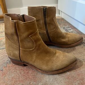 FRYE Suede Ankle Boots